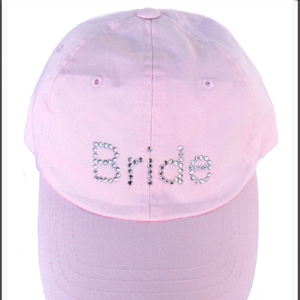 BRIDE BASEBALL CAP WITH RHINESTONES NWOT